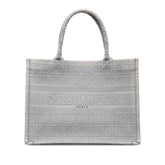 Medium Cannage Embroidered Book Tote